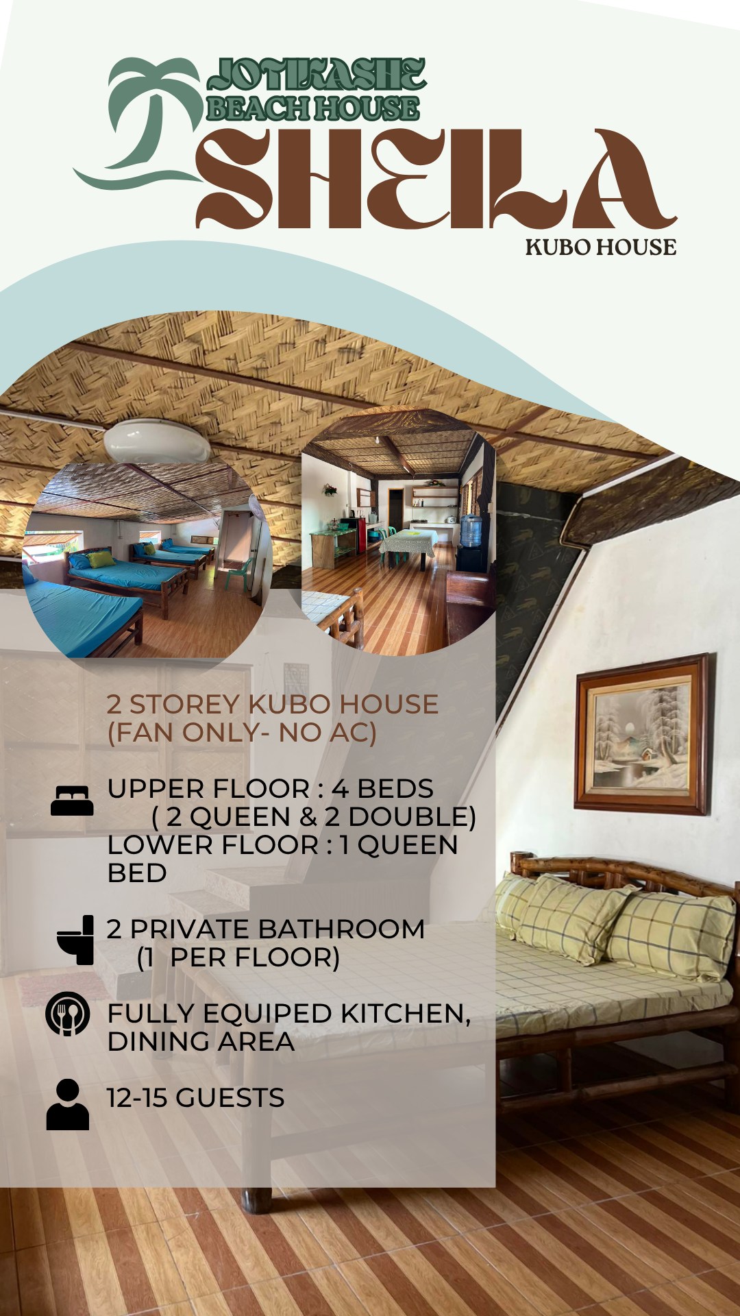 Sheila Kubo House at Jotikashe Beach House